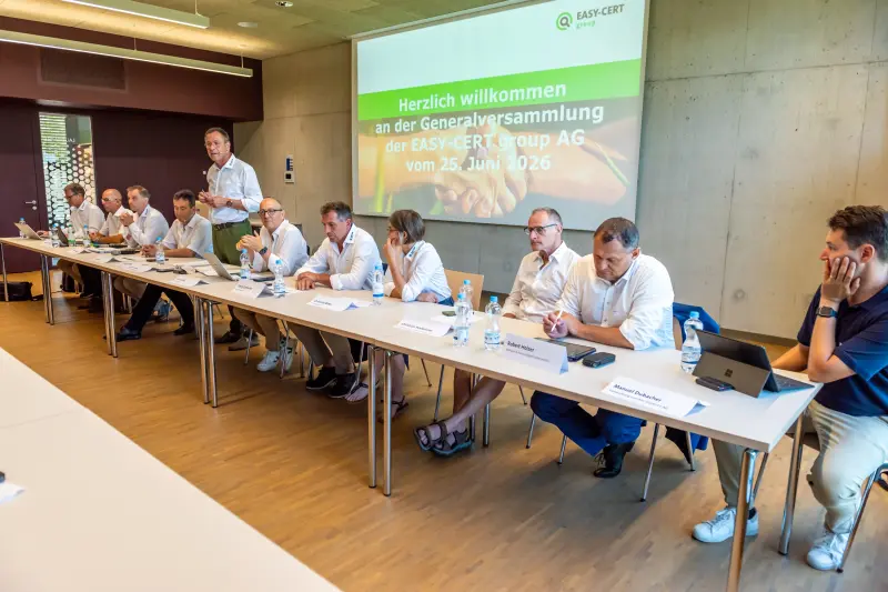Successful Annual General Meeting of EASY-CERT group AG